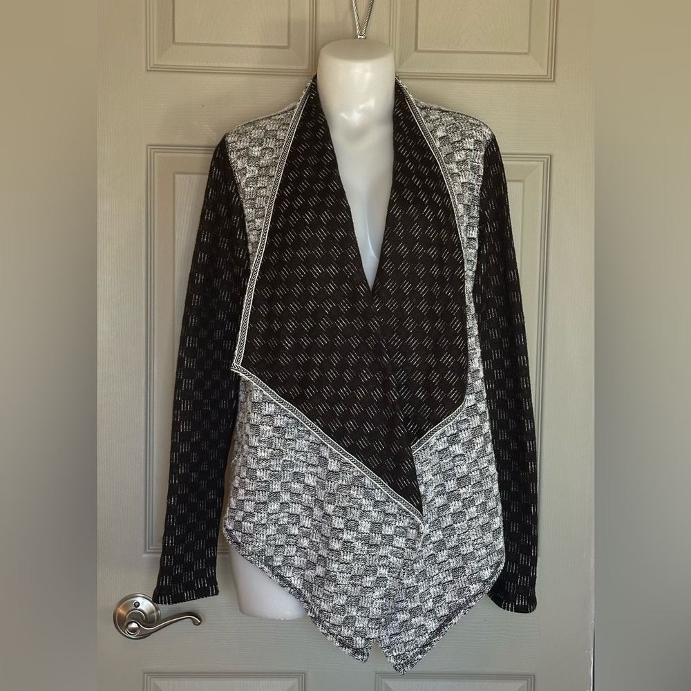 ANTHROPOLOGIE Saturday, Sunday Boho Draped Cardigan Sweater - Size L